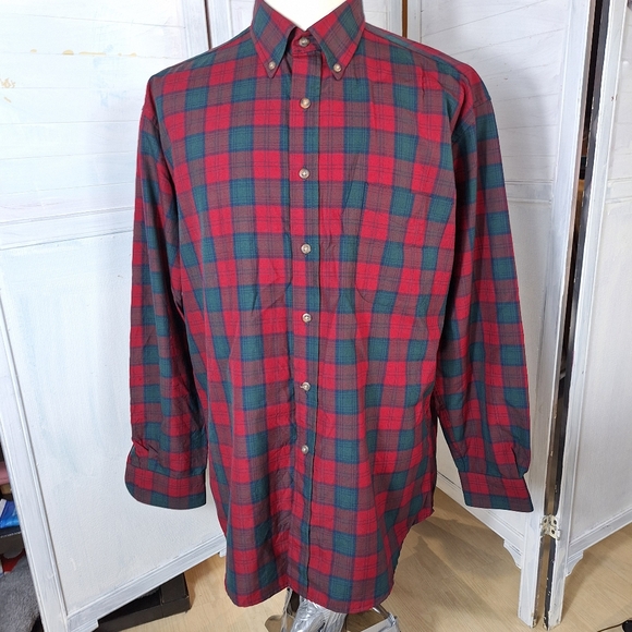 Pendleton sir Pendleton wool authentic Lindsey tartan long sleeve shirt Large - Picture 1 of 5